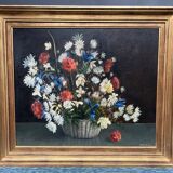 Rudi de Vos. Still life with flowers.