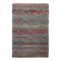 Tapis Kilim Vintage Motifs Ethniques Vert et Rouge, 180x271 Cm