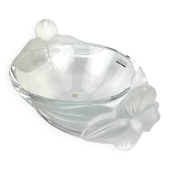 Lalique France “Loriol” model crystal cup