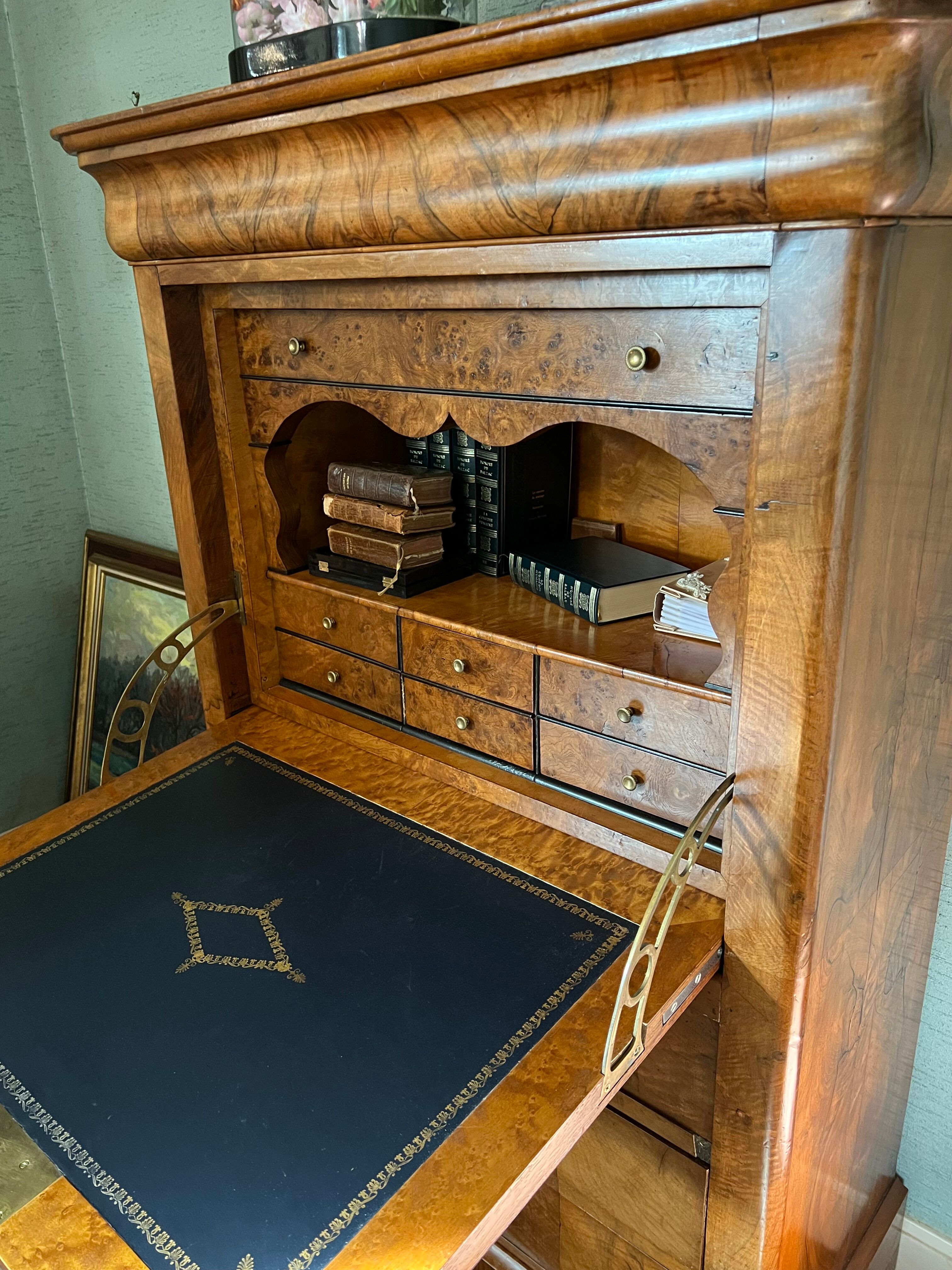 Secretary old nineteenth century mahogany