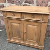 Buffet bas sapin rustique vintage