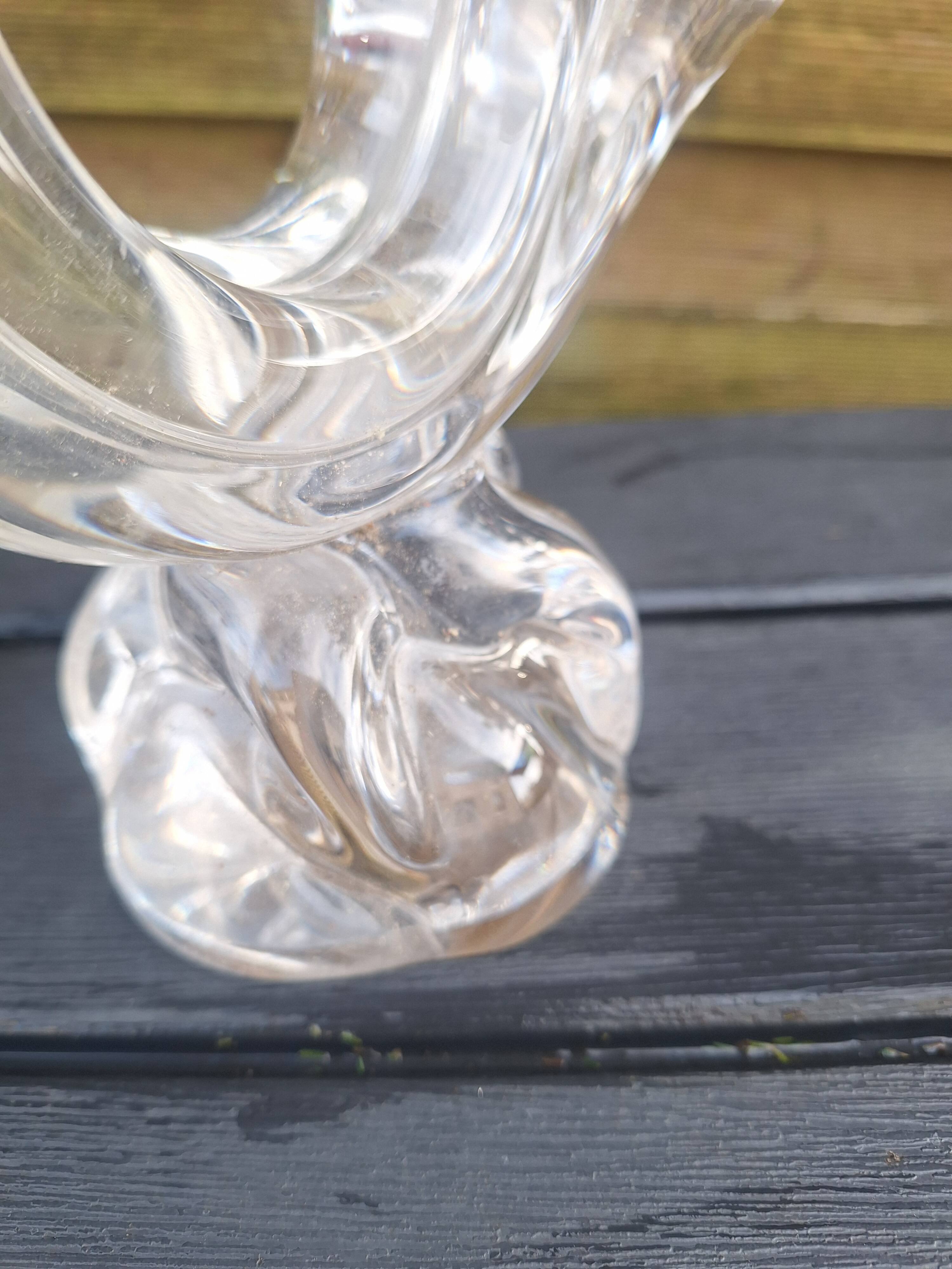 Crystal Lamp Base DAUM