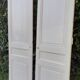 Pair of old cupboard doors h220.5xL75cm each