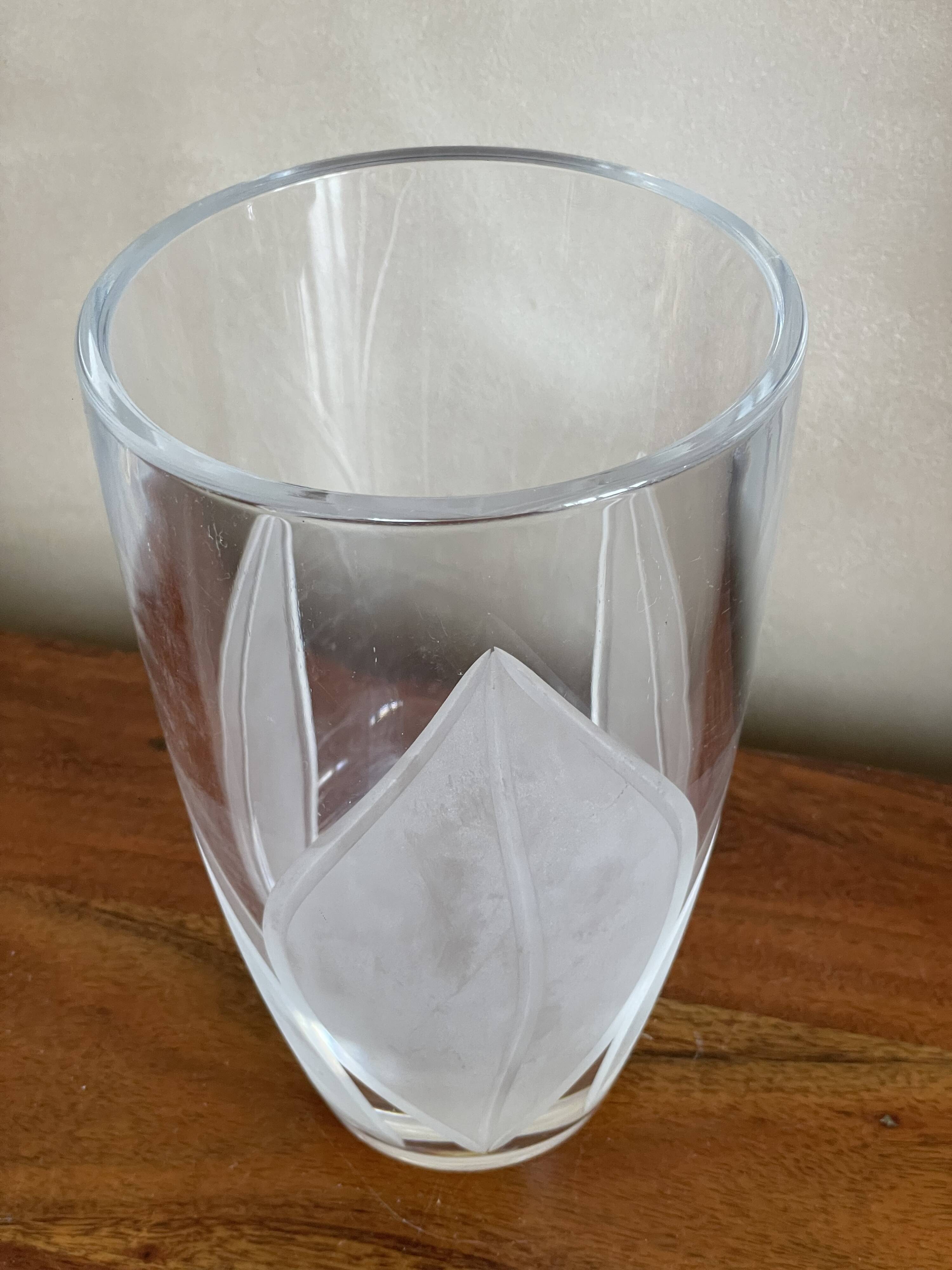 Crystal vase