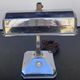 Small Pirouett Art Deco lamp with a chrome base.