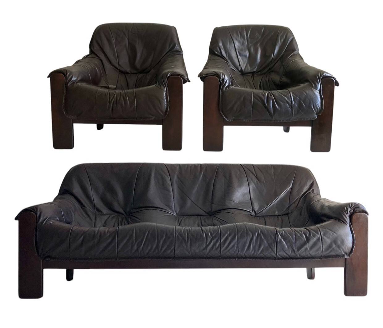 Canapé et fauteuils 1960-70