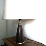 Tadelakt lamp wood color