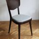 Ensemble de quatre chaises de salle à manger du milieu du siècle des années 1960 par TON