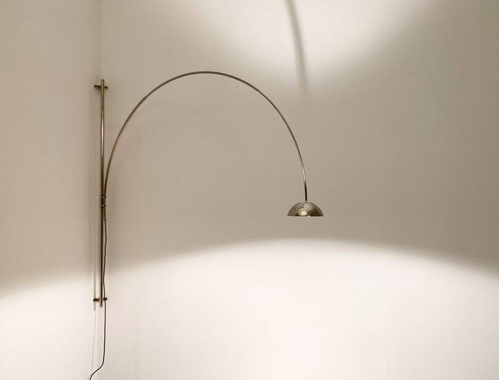 German postmodern vintage wall lamp Una Arc by Florian Schulz