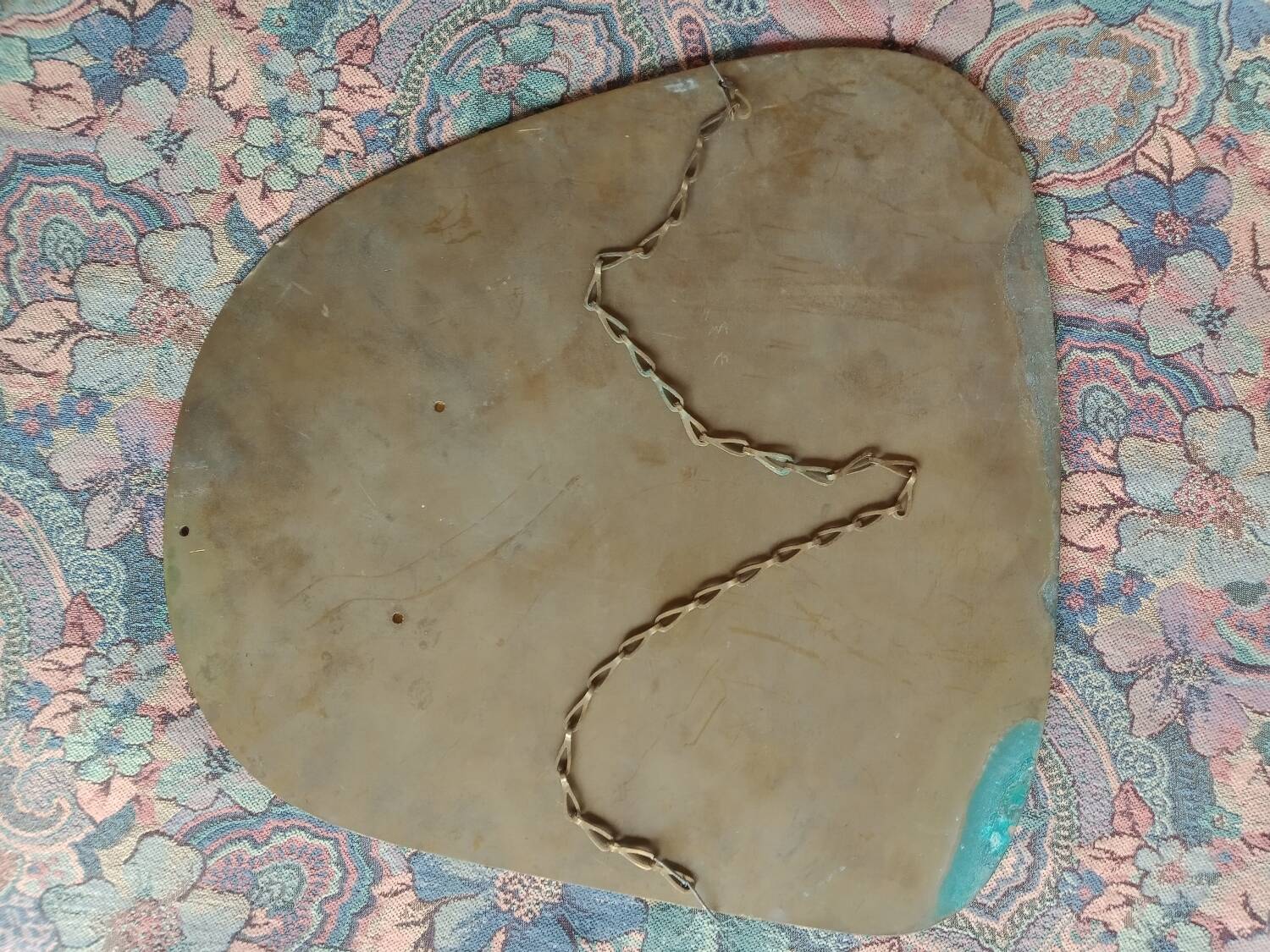 Brass art cinema plaque