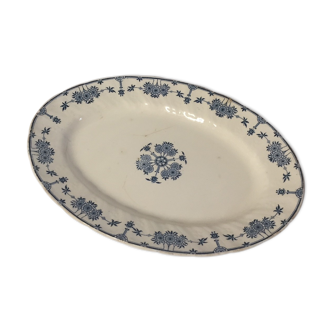 Porcelain serving dish Gien model Copenhague