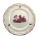 Assiette Gien paysages roses