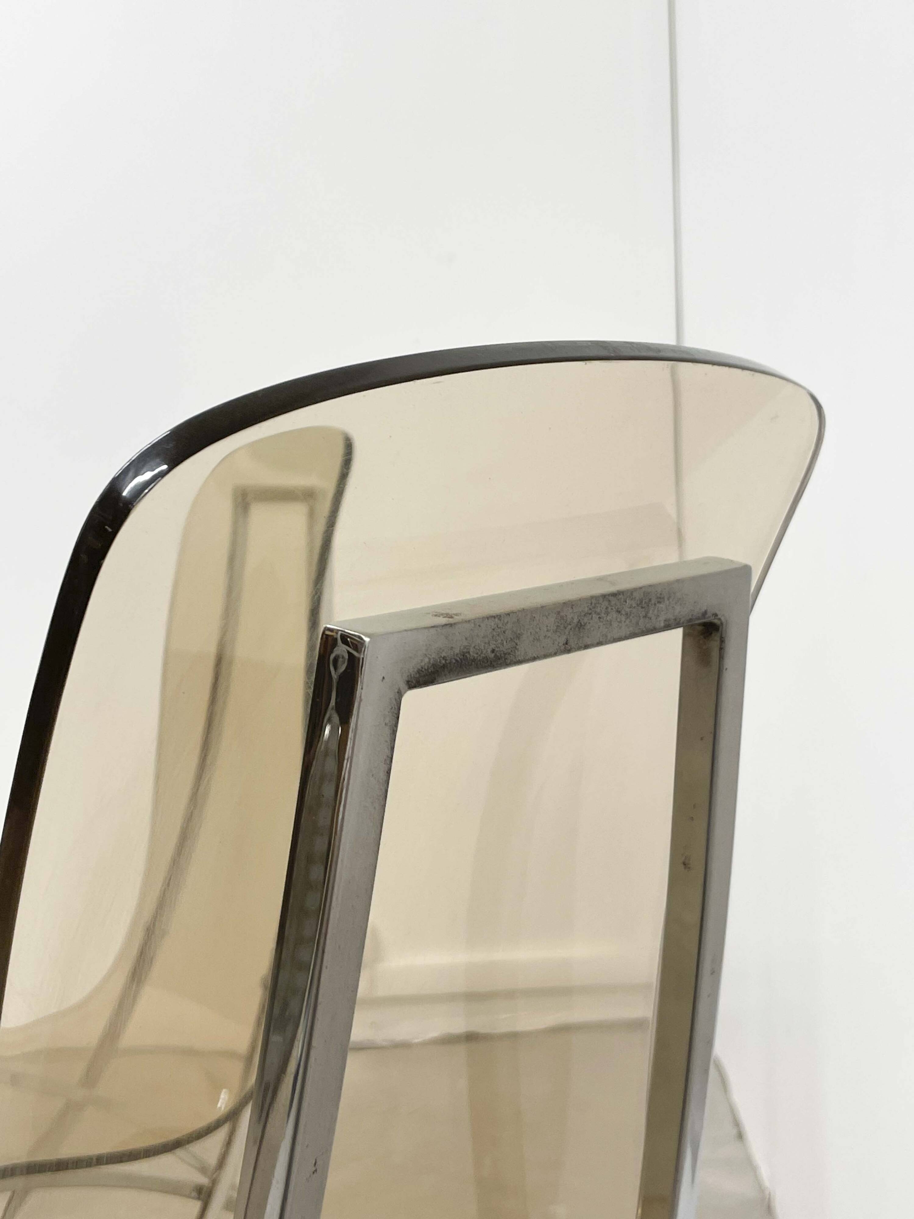 Pair of CH4 chairs by Edmond Vernassa, 1973