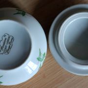 Limoges porcelain jewellery box bonbonnière - Coumot-Labesse