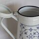Enamelled metal coffee maker