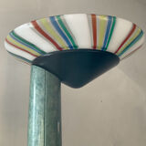 Italian floor lamp in Memphis style from the 70s-80s.