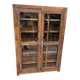 Old Burmese teak display case