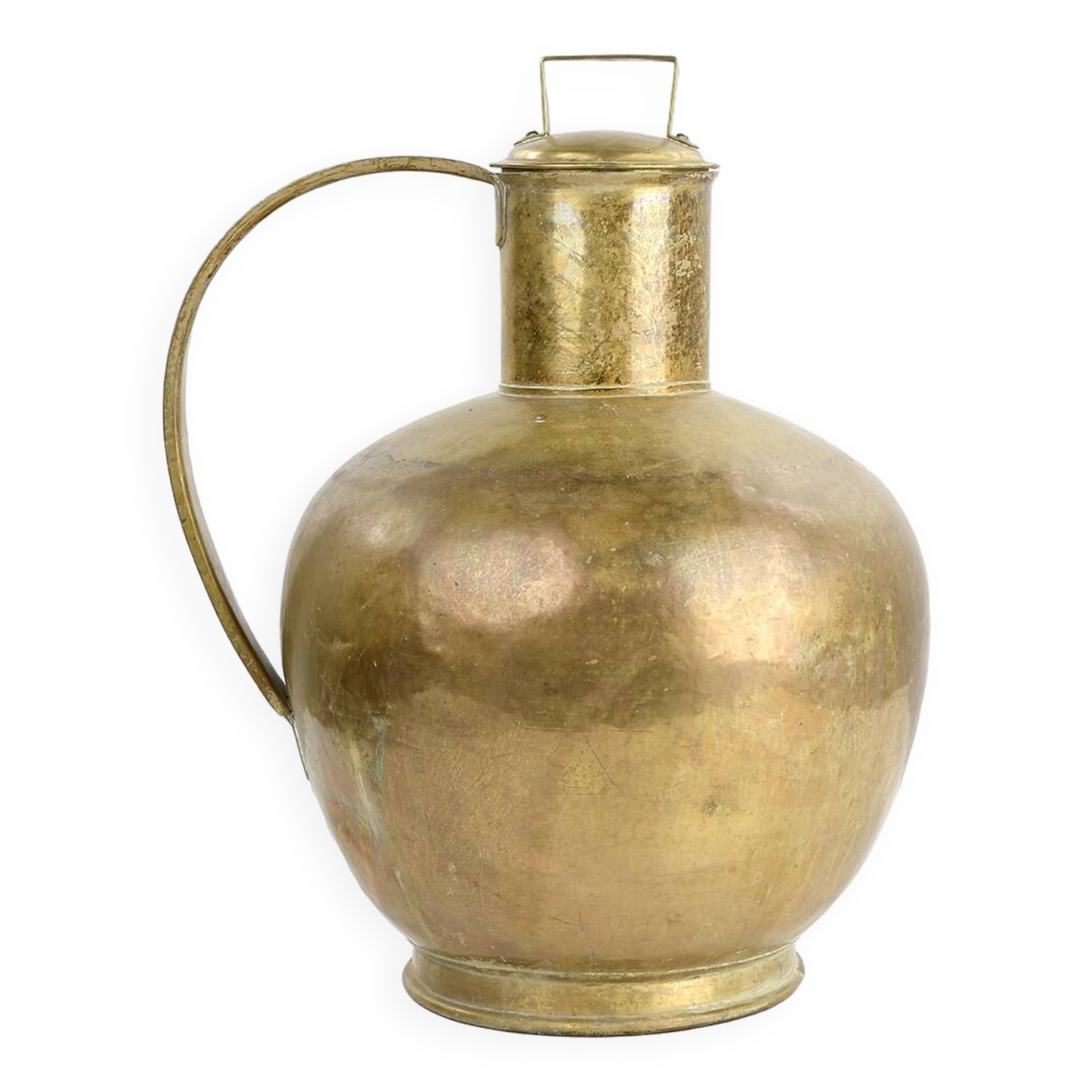 Brass milk jug