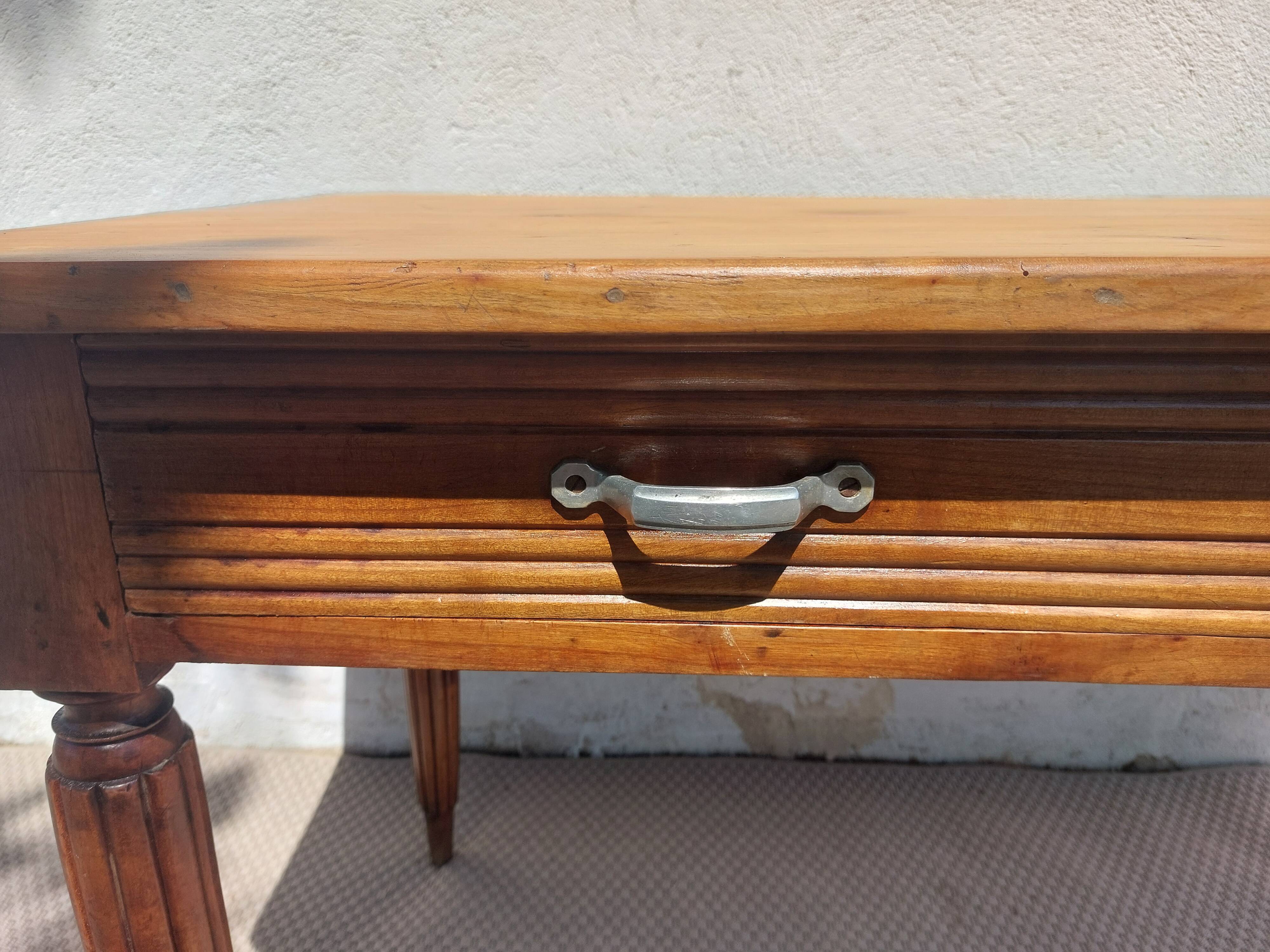 bistro table, countryside or office, 2 drawers