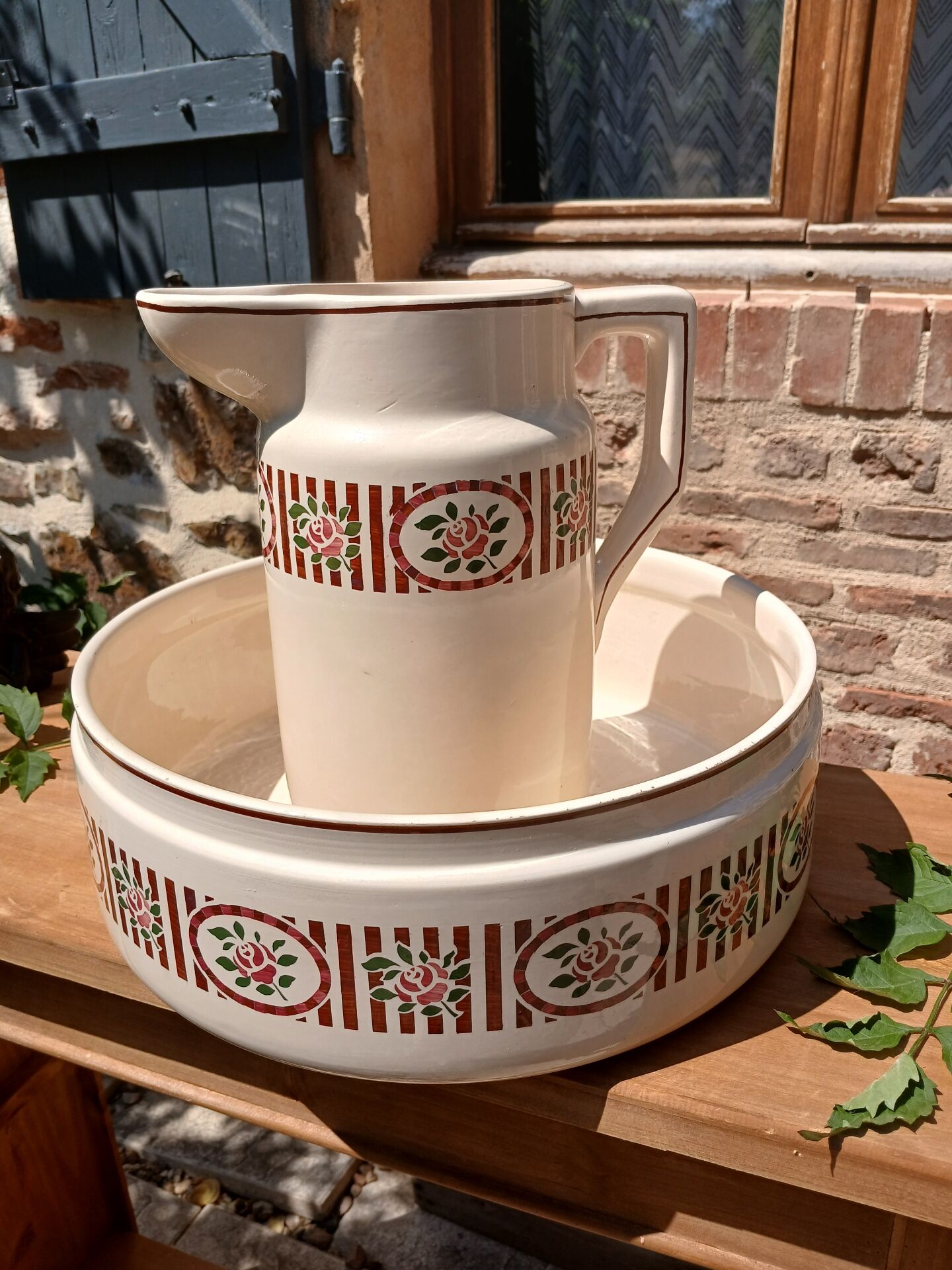 Ensemble de toilette vintage Niderviller