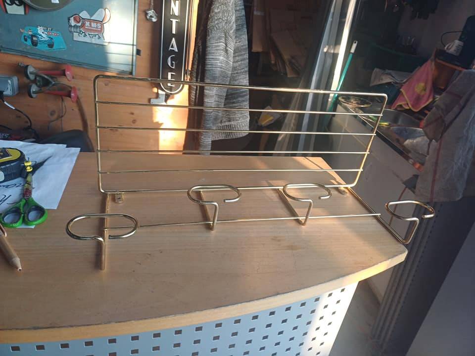 Vintage coat rack cloakroom