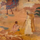 Oriental painting 1949 R.Pécoux Oasis
