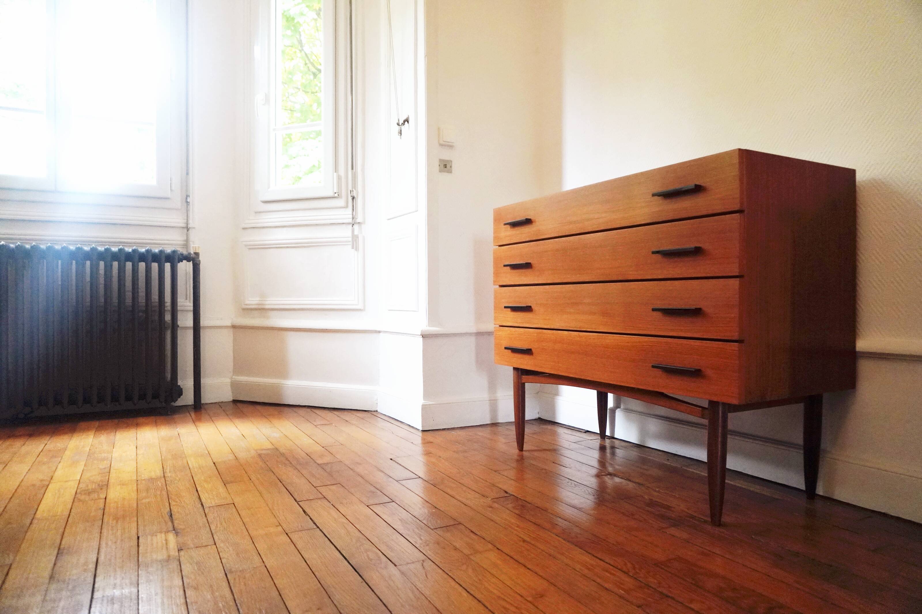 Commode vintage scandinave des années 60