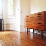 Scandinavian vintage chest of drawers of the 60s