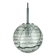 No. 1 of 2 - elegant doria pendant lamp clear and smoke grey glass 60s 70s