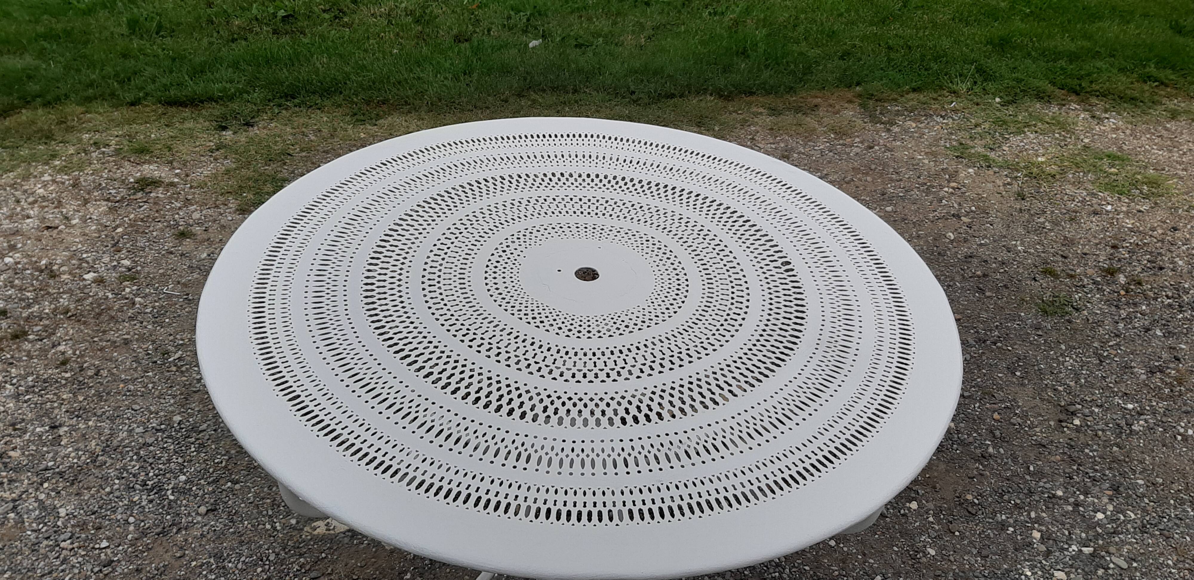 Garden Table Wrought Iron 1900