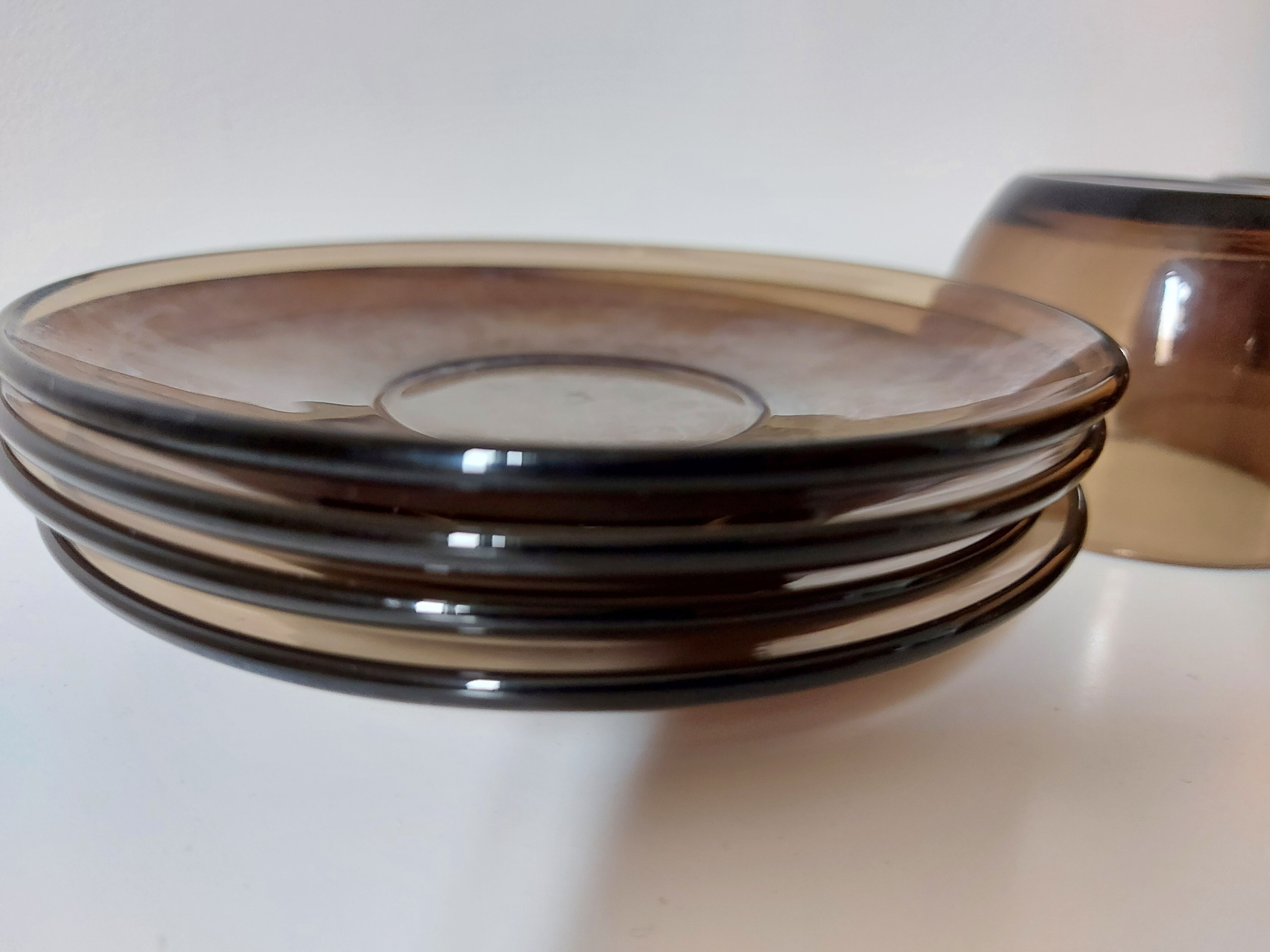 Cups vereco smoked glass