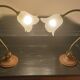 Pair of Art Nouveau style lamps