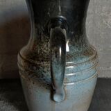 Pichet de potier en terre émaillée ancien