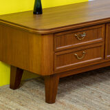 Vintage Scandinavian Enfilade – 208 cm