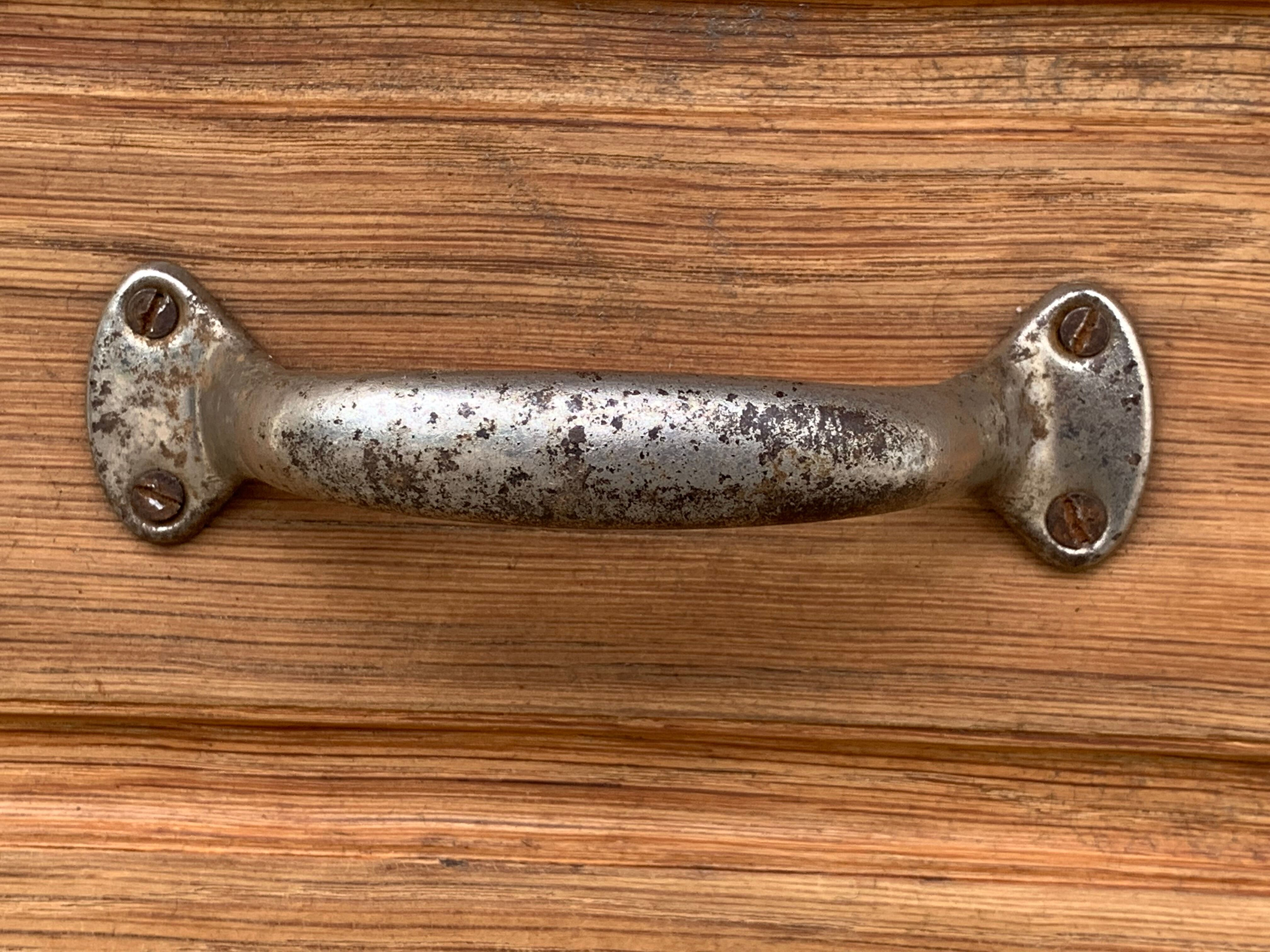 Buffet parisien vitré 1920 bois brut massif