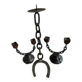 Brutalist candlesticks 1970