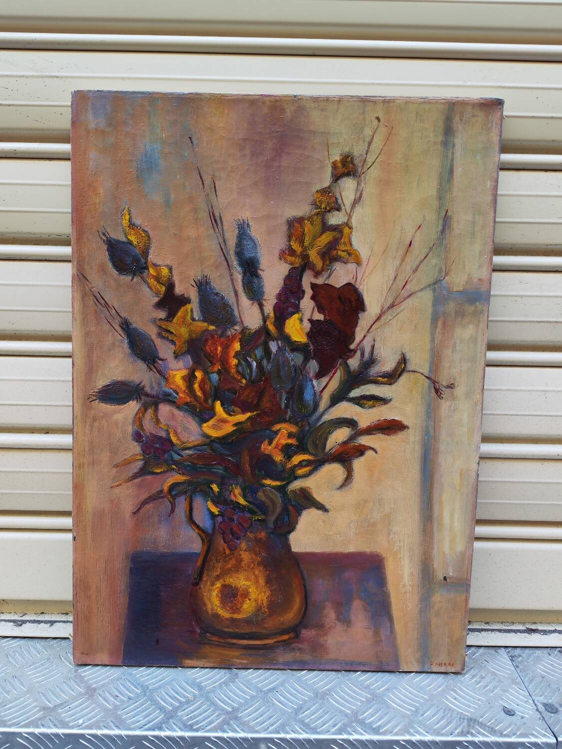 Flower picture in a vase