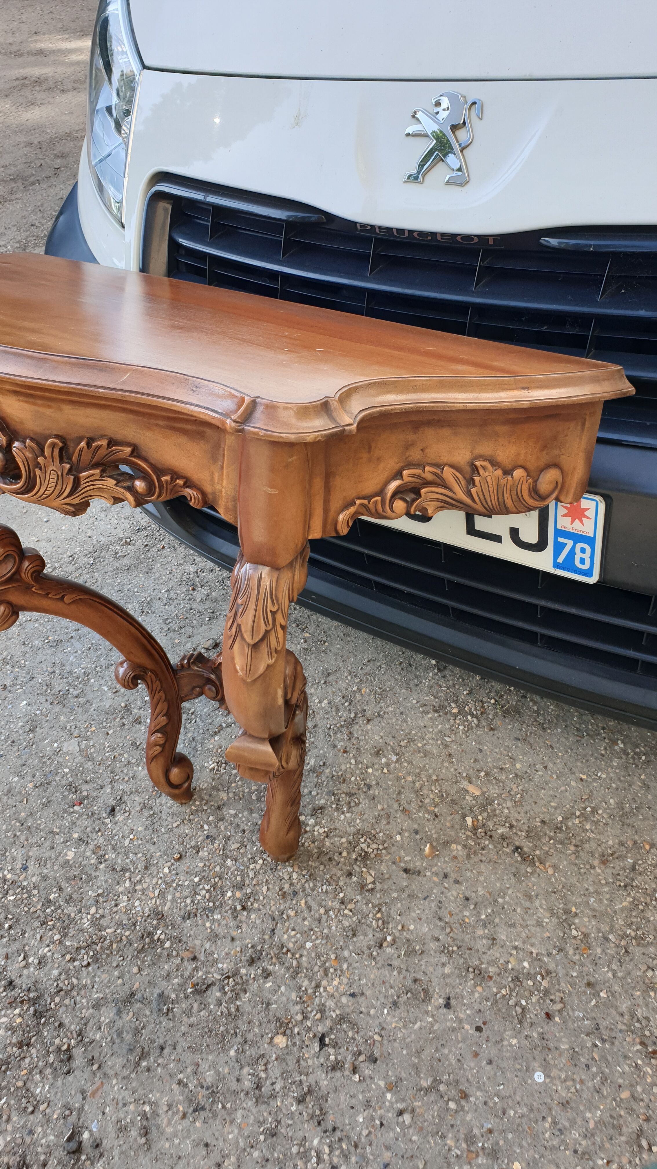 Louis XV wall console