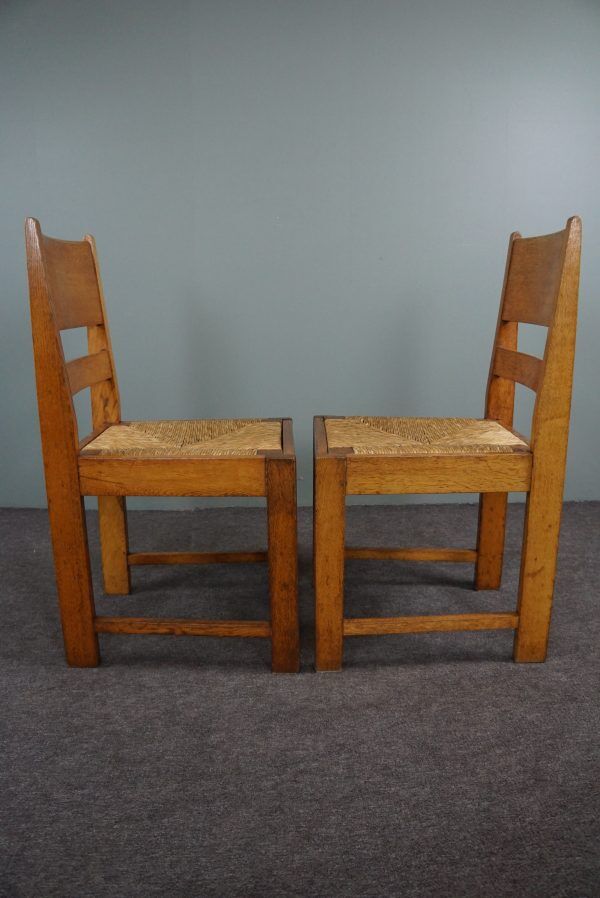 Suite of 4 dining chairs Hague School