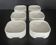 Bowls, ramekins (x6) Square by Makio Hasuike for Revelli, Italy 70's