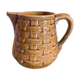 Jug basket sarreguemines