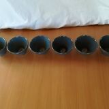 Six Japanese bowls by Émile Henry