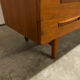Danish Scandinavian wardrobe signed Sven Ellekaer 1960 3 doors 2 drawers with mounting plan