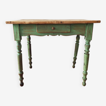 Small old patinated farm table