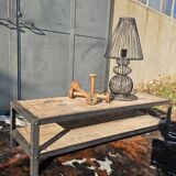 Coffee table or industrial console