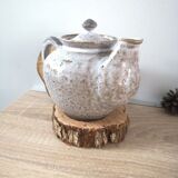Cafetière en grès bleuté