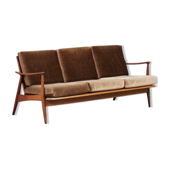 Sofa Vintage Arne Hovmand - Model 563 - Mogens Kold