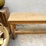 Old oak farm bench