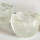 Vintage Silver Glass Candle Holder