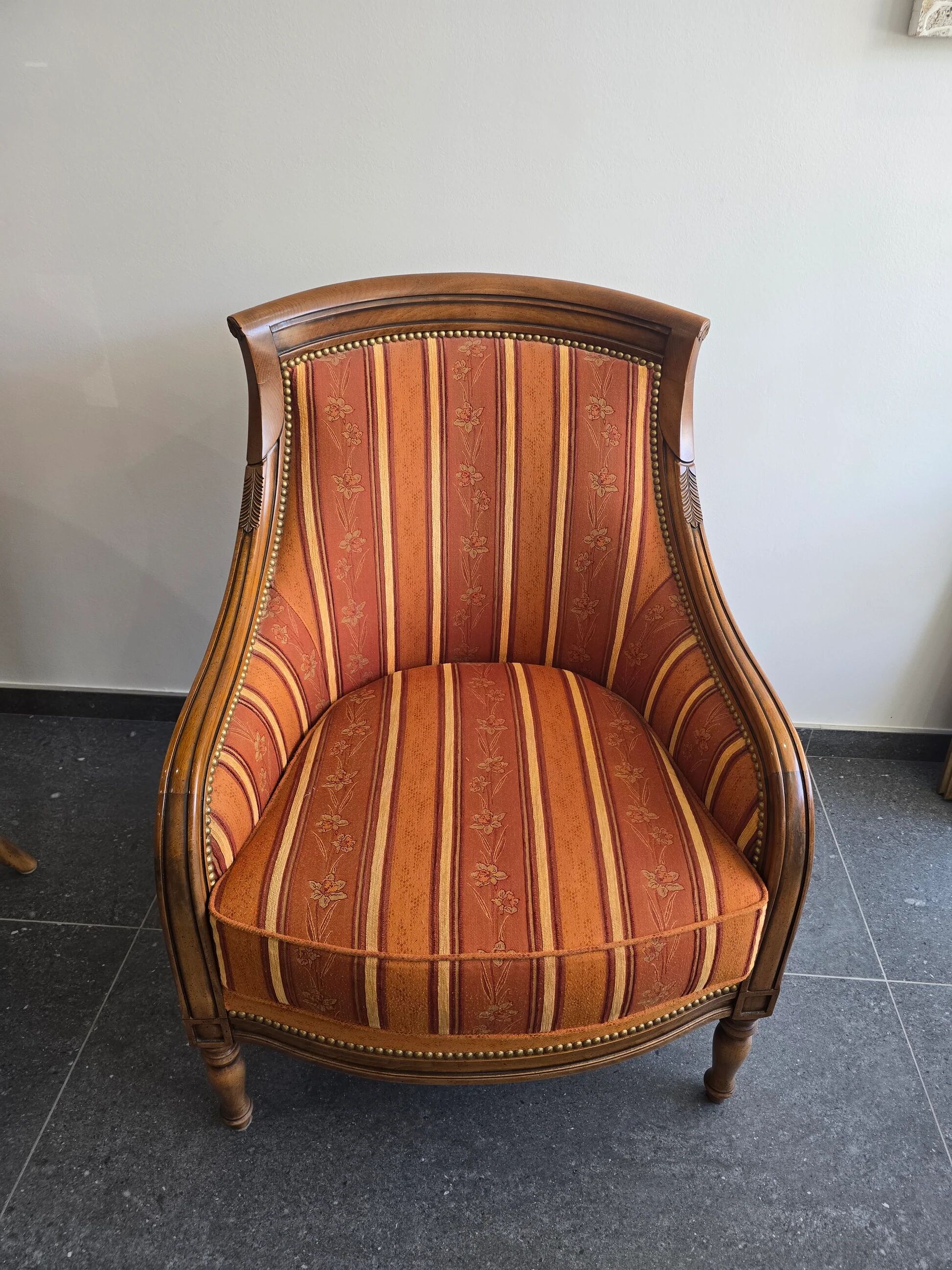 Pair of high-quality bergère armchairs – Manufacture SE